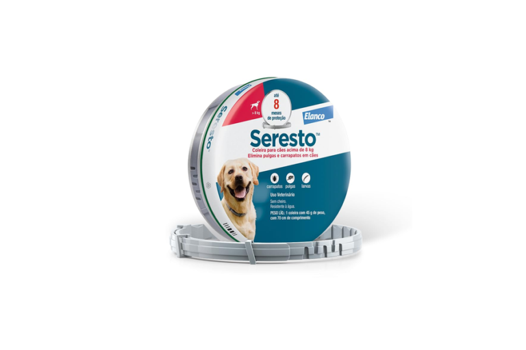 Coleira Seresto para Cães Acima de 8kg