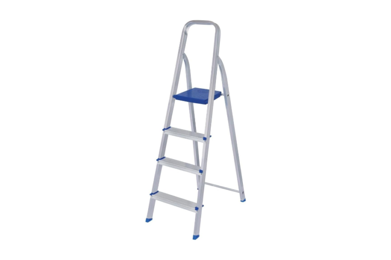 Escada Mor Alumínio 4 Degraus