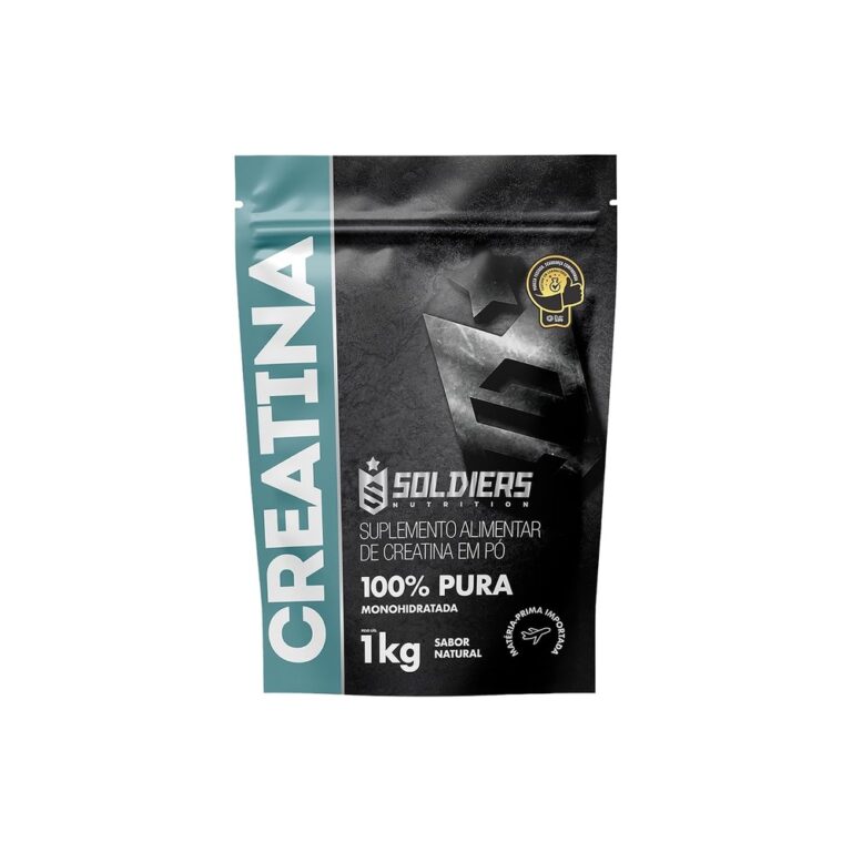 Creatina Soldiers Nutrition 1kg Vale a Pena