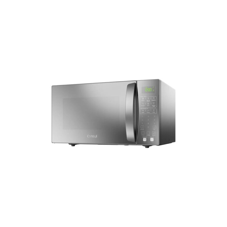 Micro-ondas Consul 32 Litros Prata em fundo branco
