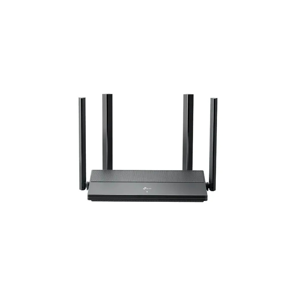 Roteador TP-Link EX1500 AX1500 Wi-Fi 6 em fundo branco